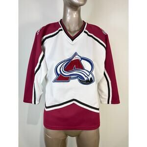 Vintage Colorado Avalanche Starter Hockey Jersey Boys Size 10